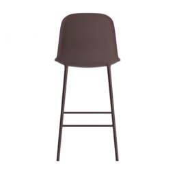Normann Copenhagen Form Bar Chair - 65cm - Brown Shell Colour: Brown - thumbnail 4