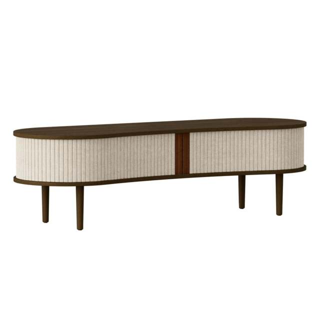 Umage Audacious TV Bench - Dark Oak - White Sands Colour: White Sands - image 1