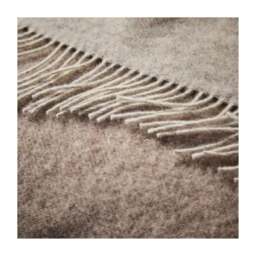 Tweedmill Textiles Dartmoor Throw Pure New Wool - Taupe - thumbnail 3