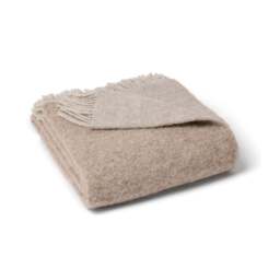 Tweedmill Textiles Dartmoor Throw Pure New Wool - Taupe