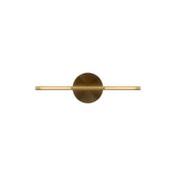 Umage Omni Wall Lamp - Brushed Brass - Mini Colour: Brushed Brass, Size: Mini