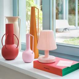 Fatboy Edison The Ambiance Rechargeable Table Lamp Colour: Soft Pink - thumbnail 2