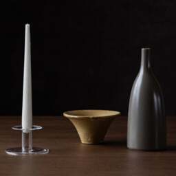 Audo Copenhagen Abacus Glass Candle Holder - Height 8.5cm Size: Large - thumbnail 6