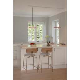 Umage Asteria Plus Pendant Lamp - Nuance Rose - Mini - Brass Top Colour: Nuance Rose, Size: Mini, Style: Brass - thumbnail 3