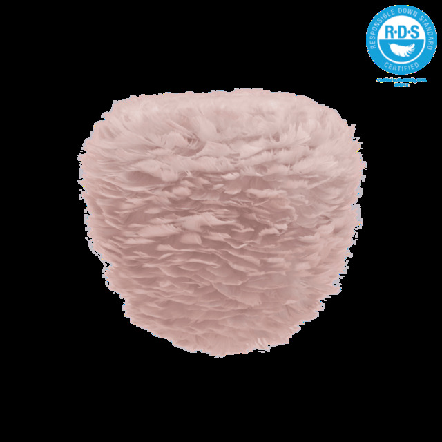 Umage Eos Evia Feather Pendant Shade - Light Rose - Medium - 40cm With or Without Cord Set: Without Cord Set - image 1