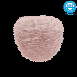 Umage Eos Evia Feather Pendant Shade - Light Rose - Medium - 40cm With or Without Cord Set: Without Cord Set - thumbnail 1