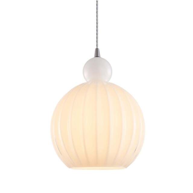 Halo Design Ball Ball Pendant Light - O 25cm - Opal Size: O 25cm, Colour: Opal - image 1