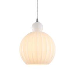 Halo Design Ball Ball Pendant Light - O 25cm - Opal Size:  25cm, Colour: Opal