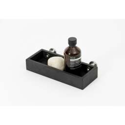Wireworks Yoku 228 Bathroom Tray Shelf - Dark Oak - thumbnail 2