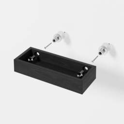 Wireworks Yoku 228 Bathroom Tray Shelf - Dark Oak - thumbnail 4