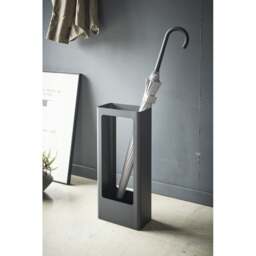 Yamazaki Tower Slim Umbrella Stand - Black - thumbnail 3