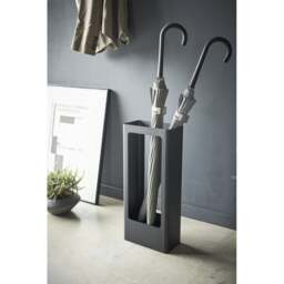 Yamazaki Tower Slim Umbrella Stand - Black - thumbnail 4