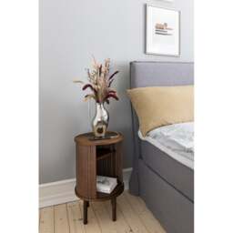 Umage Audacious Side Table - Dark Oak - Hazelnut Colour: Hazelnut - thumbnail 5