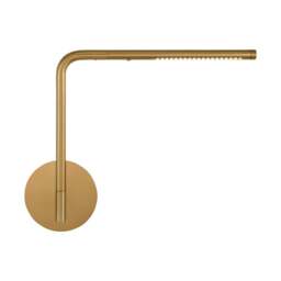 Umage Omni Pivot Wall Lamp - Brushed Brass Colour: Brushed Brass - thumbnail 1