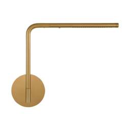 Umage Omni Pivot Wall Lamp - Brushed Brass Colour: Brushed Brass - thumbnail 2