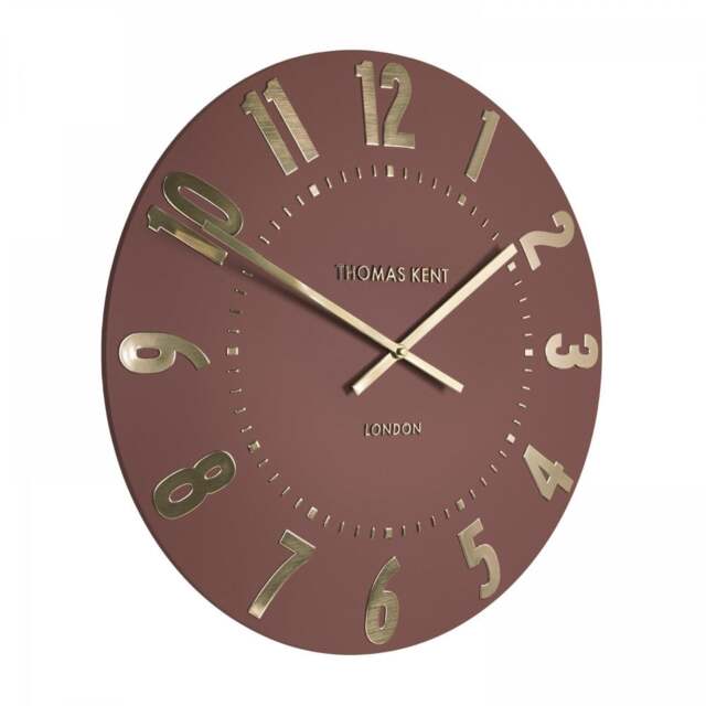 Thomas Kent Mulberry Wall Clock - 20" - Auburn Size: 20" - image 1
