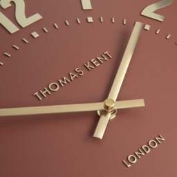 Thomas Kent Mulberry Wall Clock - 20" - Auburn Size: 20" - thumbnail 6