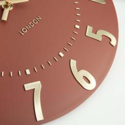 Thomas Kent Mulberry Wall Clock - 20" - Auburn Size: 20" - thumbnail 5