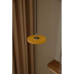 Umage Asteria Micro Pendant Light - Saffron Yellow - Steel Top Colour: Saffron Yellow, Asteria Detail: Steel - thumbnail 3