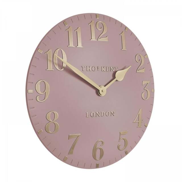 Thomas Kent Arabic Wall Clock - Blush Pink - 20" - image 1