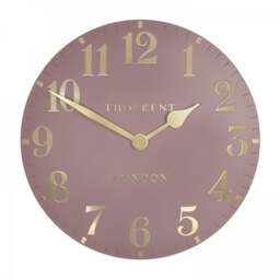 Thomas Kent Arabic Wall Clock - Blush Pink - 20" - thumbnail 2