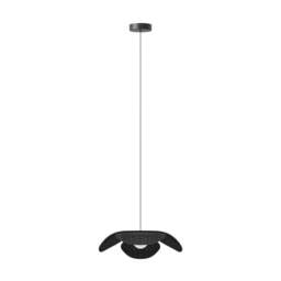 Umage Forget Me Not Pendant Shade with Rosette Mini Canopy - Medium - Black Oak Colour: Black Oak