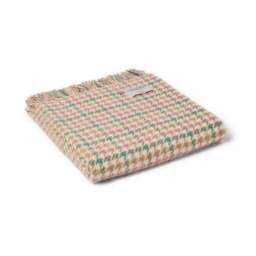 Tweedmill Textiles Pure New Wool Houndstooth Throw - Coastland