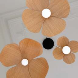 Umage Forget Me Not 3 Light Cluster Set - Oak - Large Colour: Oak, Size: Large - thumbnail 3