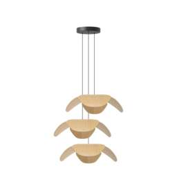 Umage Forget Me Not 3 Light Cluster Set - Oak - Large Colour: Oak, Size: Large - thumbnail 1