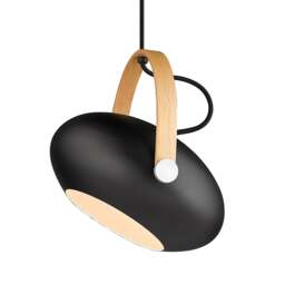 Halo Design DC Pendant Light - O 26cm - Black Size:  26cm, Colour: Black