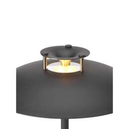 Halo Design Stepp 1-2-3 Rechargeable Portable Table Lamp Colour: Black - thumbnail 2