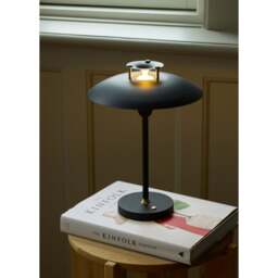Halo Design Stepp 1-2-3 Rechargeable Portable Table Lamp Colour: Black - thumbnail 7