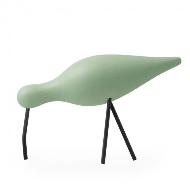 Normann Copenhagen Wooden Shorebird - Large - Dusty Green