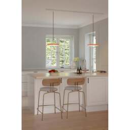 Umage Asteria Plus Pendant Lamp - Nuance Orange - Mini - Brass Top Colour: Nuance Orange, Size: Mini, Style: Brass - thumbnail 3