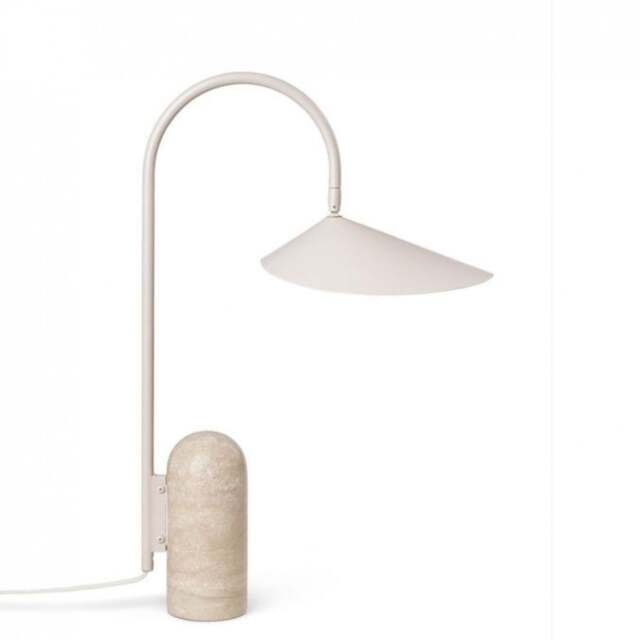 Ferm Living Arum Marble Table Lamp - Cashmere - image 1