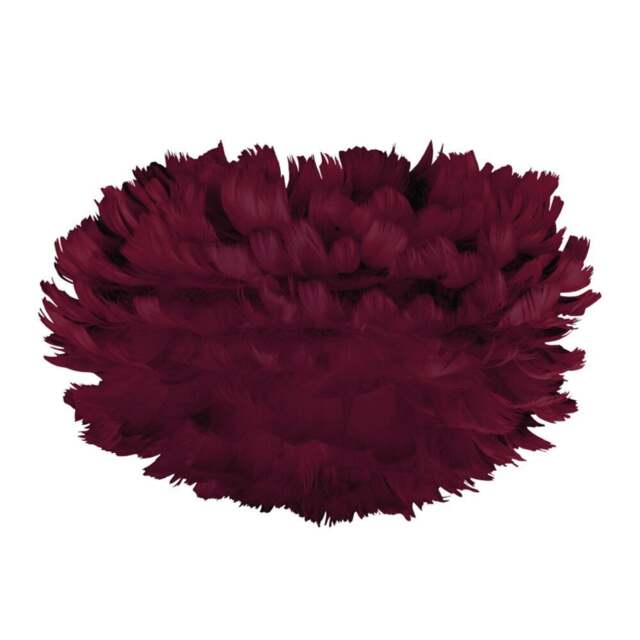 Umage Eos Feather Pendant Shade - Red - Mini - 35cm With or Without Cord Set: Without Cord Set