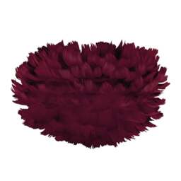 Umage Eos Feather Pendant Shade - Red - Mini - 35cm With or Without Cord Set: Without Cord Set