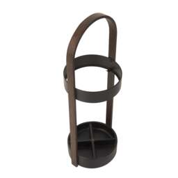 Umbra Bellwood Umbrella Stand - Black/Walnut - thumbnail 6