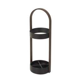 Umbra Bellwood Umbrella Stand - Black/Walnut - thumbnail 4