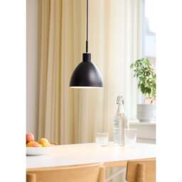 Halo Design Rock Metal Pendant Light - O 20 cm - Black Colour: Black - thumbnail 3