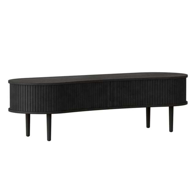 Umage Audacious TV Bench - Black Oak - Charcoal Colour: Charcoal - image 1