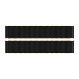 Umage Audacious TV Bench - Black Oak - Charcoal Colour: Charcoal - thumbnail 3