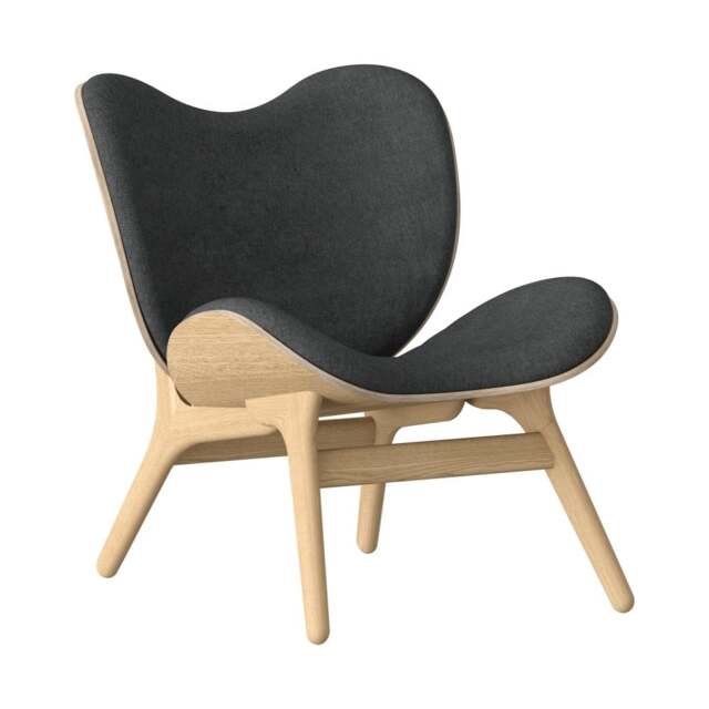 Umage A Conversation Piece Armchair - Low - Oak - Shadow Colour: Shadow - image 1
