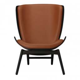 Umage The Reader Armchair - Black Oak - Hope Leather Cognac Wood: Black Oak, Colour: Cognac - thumbnail 2