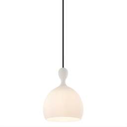 Halo Design Dueodde Opal Glass Pendant Lamp - O 18cm Size: O 18cm