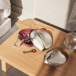 Georg Jensen Heart Shaped Box - Mirror Polished Stainless Steel - Small - thumbnail 3