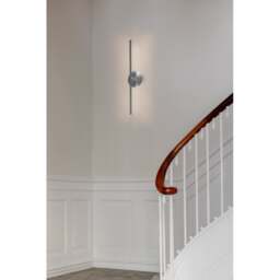 Umage Omni Wall Lamp - Brushed Steel - Medium Colour: Brushed Steel, Size: Medium - thumbnail 5