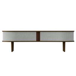 Umage Audacious TV Bench - Dark Oak - Sterling Colour: Sterling - thumbnail 2