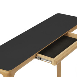 Umage Heart &aposn&apos Soul Console Table with Laminated Top - Oak - Obsidian Black Colour: Obsidian Black - thumbnail 3