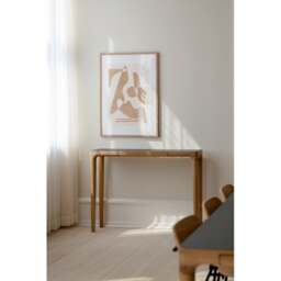 Umage Heart &aposn&apos Soul Console Table with Laminated Top - Oak - Obsidian Black Colour: Obsidian Black - thumbnail 4